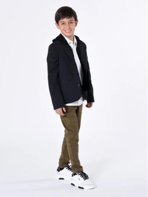Karl Lagerfeld Kids Spodnie dresowe Z24164 S Khaki Regular Fit