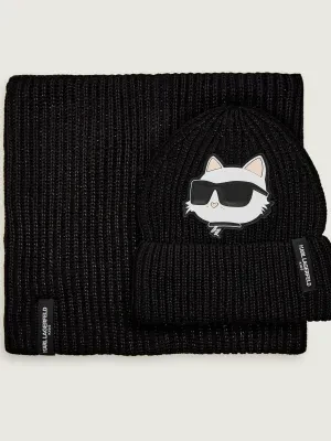 Karl Lagerfeld Kids Szal + czapka