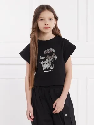 Karl Lagerfeld Kids T-shirt | Cropped Fit