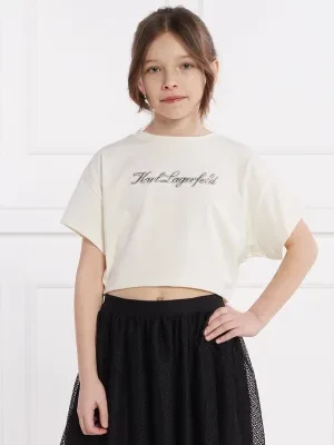 Karl Lagerfeld Kids T-shirt | Cropped Fit