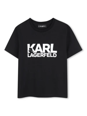 Karl Lagerfeld Kids T-Shirt Z31098 D Czarny Regular Fit