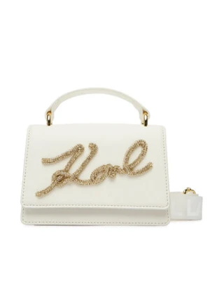 Karl Lagerfeld Kids Torebka This Is St Tropez D3 Z31212 Biały