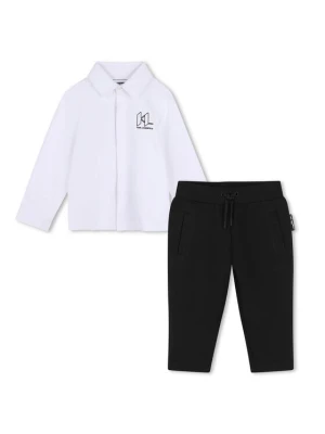 Karl Lagerfeld Kids Zestaw dla niemowląt Z31486 M Biały Regular Fit