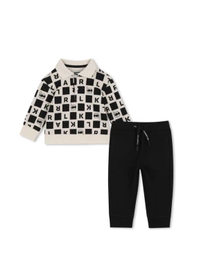 Karl Lagerfeld Kids Zestaw dla niemowląt Z31488 S Czarny Regular Fit
