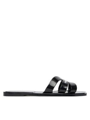 KARL LAGERFELD Klapki Jelly IV KL80025S Czarny