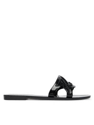 KARL LAGERFELD Klapki Jelly KL80008C Czarny