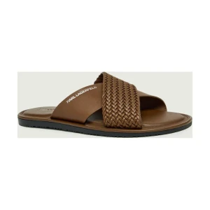 Karl Lagerfeld Klapki KASTOR IV | z dodatkiem skóry