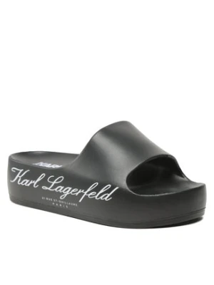 KARL LAGERFELD Klapki KL86000 Czarny