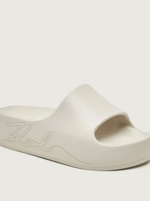 Karl Lagerfeld Klapki KOBO II ecru