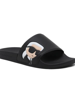 Karl Lagerfeld Klapki Kondo czarny