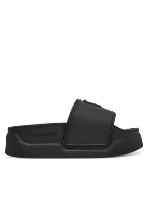 KARL LAGERFELD Klapki Kondominium KL88819 Czarny