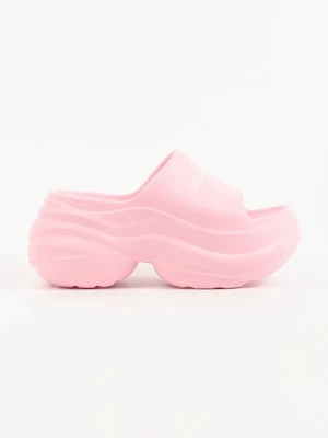 Karl Lagerfeld klapki na platformie damskie Kontour Slide