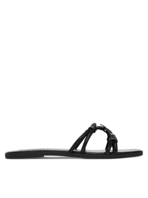 KARL LAGERFELD Klapki Olympia II KL87406 Czarny