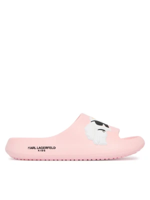 KARL LAGERFELD Klapki Z31172 M Różowy