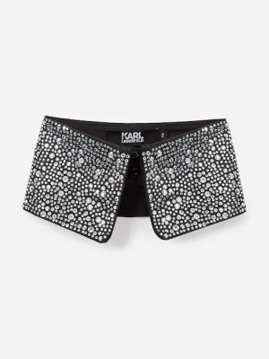 Karl Lagerfeld kołnierzyk ozdobny kolor czarny A1W33028