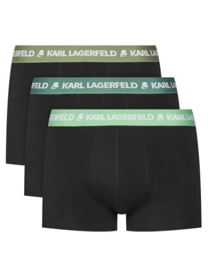 KARL LAGERFELD Komplet 3 par bokserek A1M47021 Czarny