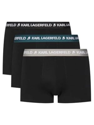 KARL LAGERFELD Komplet 3 par bokserek A1M47021 Czarny