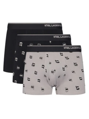 KARL LAGERFELD Komplet 3 par bokserek A3M47008 Kolorowy