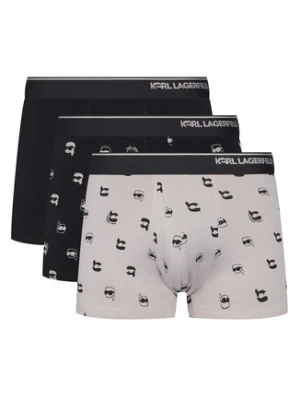 KARL LAGERFELD Komplet 3 par bokserek A3M47008 Kolorowy