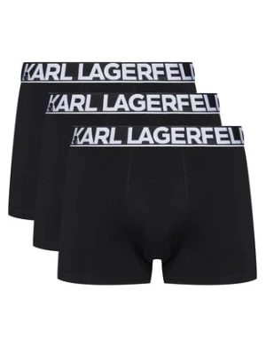 KARL LAGERFELD Komplet 3 par bokserek A3M47010 Czarny