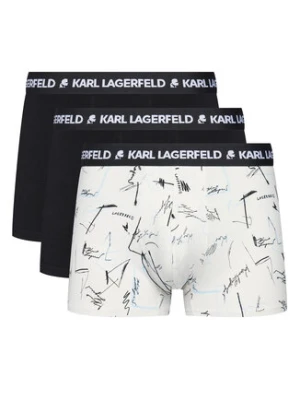 KARL LAGERFELD Komplet 3 par bokserek A3M47013 Kolorowy
