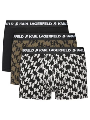 KARL LAGERFELD Komplet 3 par bokserek A4M47001 Kolorowy