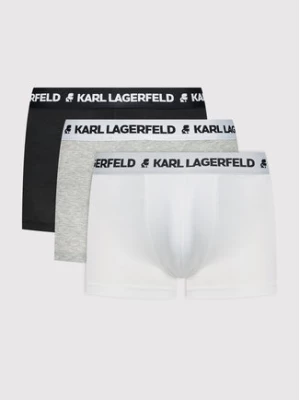 KARL LAGERFELD Komplet 3 par bokserek Logo 211M2102 Kolorowy