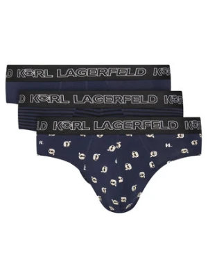 KARL LAGERFELD Komplet 3 par slipów A1M47043 Kolorowy