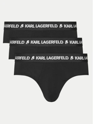 KARL LAGERFELD Komplet 3 par slipów A1M47152 Czarny