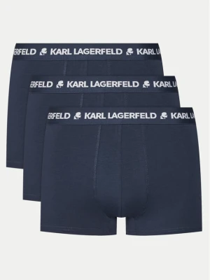 KARL LAGERFELD Komplet bokserek A1M47151 Granatowy