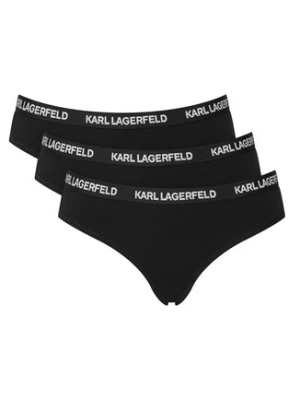 KARL LAGERFELD Komplet stringów B1W47031 Czarny