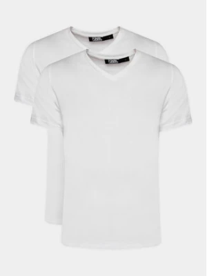 KARL LAGERFELD Komplet t-shirtów 765001 500298 Biały Slim Fit