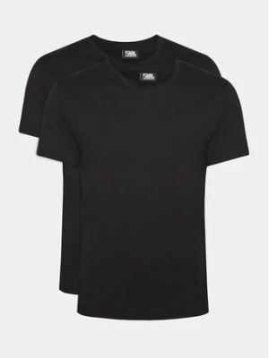 KARL LAGERFELD Komplet t-shirtów 765001 500298 Czarny Slim Fit