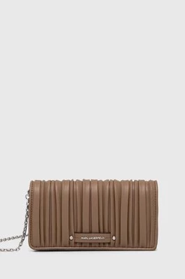Karl Lagerfeld kopertówka kolor brązowy 245W3229