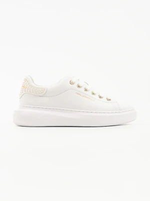 Karl Lagerfeld Kore sneakersy damskie skórzane biały