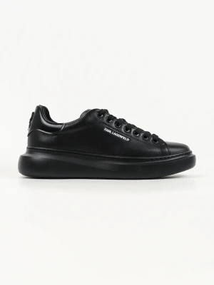 Karl Lagerfeld Kore sneakersy męskie skórzane czarny