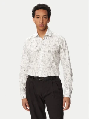KARL LAGERFELD Koszula 605000 563613 Biały Regular Fit