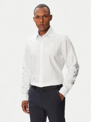 KARL LAGERFELD Koszula 605192 561784 Biały Modern Fit