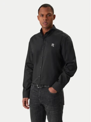 KARL LAGERFELD Koszula 605912 561600 Czarny Regular Fit