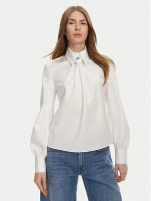 KARL LAGERFELD Koszula A2W11004 Biały Regular Fit
