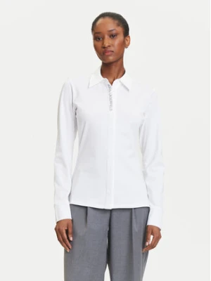 KARL LAGERFELD Koszula A3W17103 Biały Slim Fit