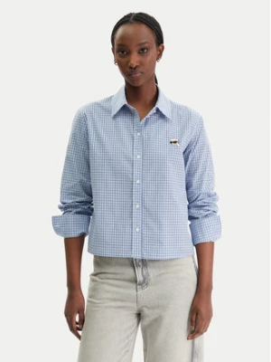 KARL LAGERFELD Koszula B1W11020 Błękitny Regular Fit