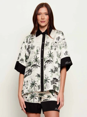 Karl Lagerfeld Koszula Fluid | Loose fit
