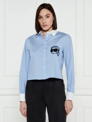 Karl Lagerfeld Koszula IKON | Cropped Fit