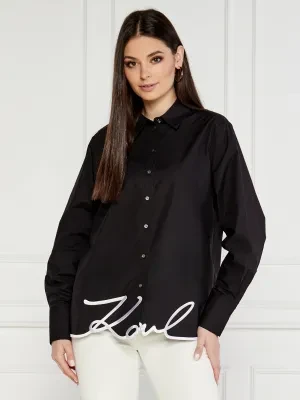 Karl Lagerfeld Koszula karl hem signature shirt | Regular Fit