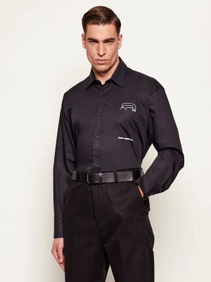 Karl Lagerfeld Koszula | Loose fit czarny