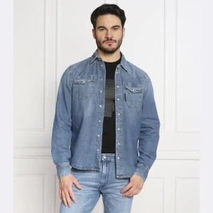 Karl Lagerfeld Koszula | Regular Fit | denim