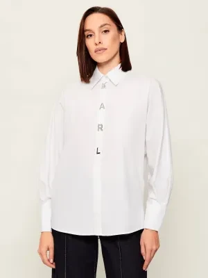 Karl Lagerfeld Koszula snap fashion | Loose fit