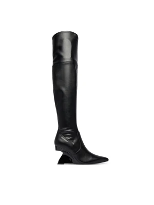KARL LAGERFELD Kozaki Waverly KL34690 Czarny