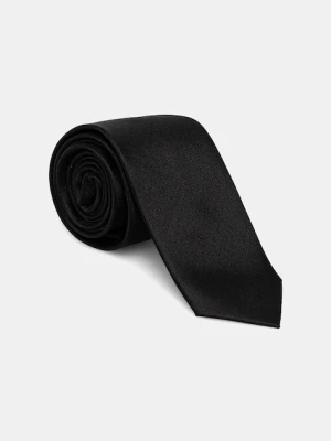 Karl Lagerfeld krawat jedwabny kolor czarny 561160.805100